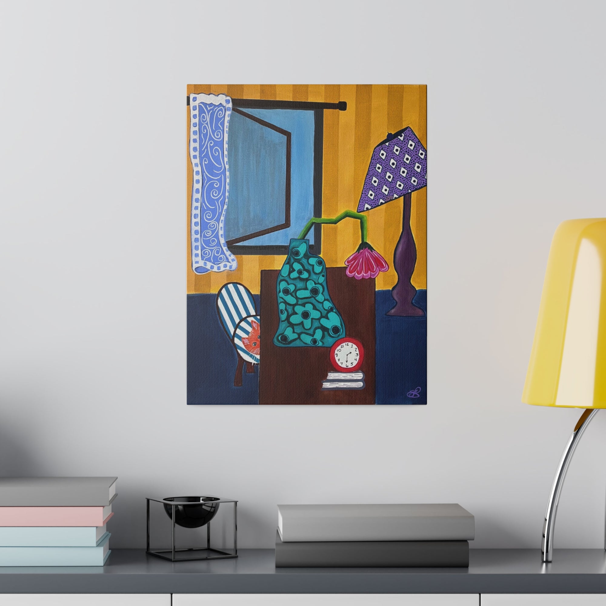 Mid-afternoon Playtime Canvas, Stretched