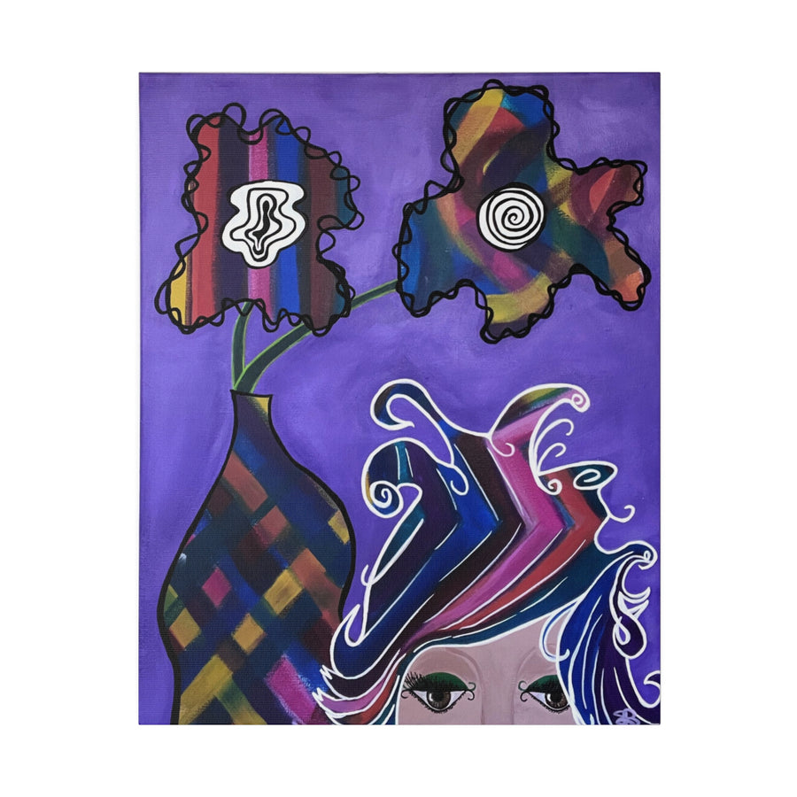 Kinky Hair Matte Canvas