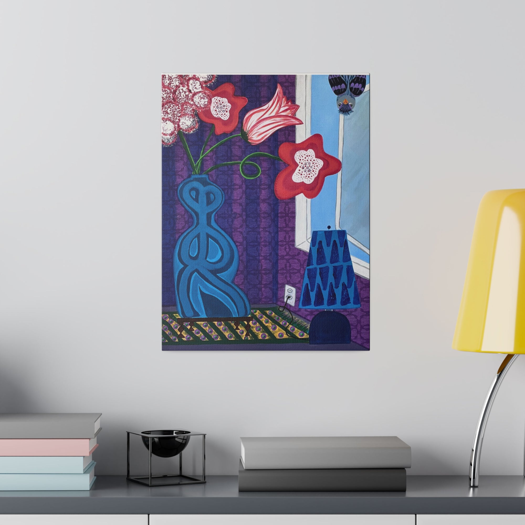 Peekaboo Canvas, Stretched