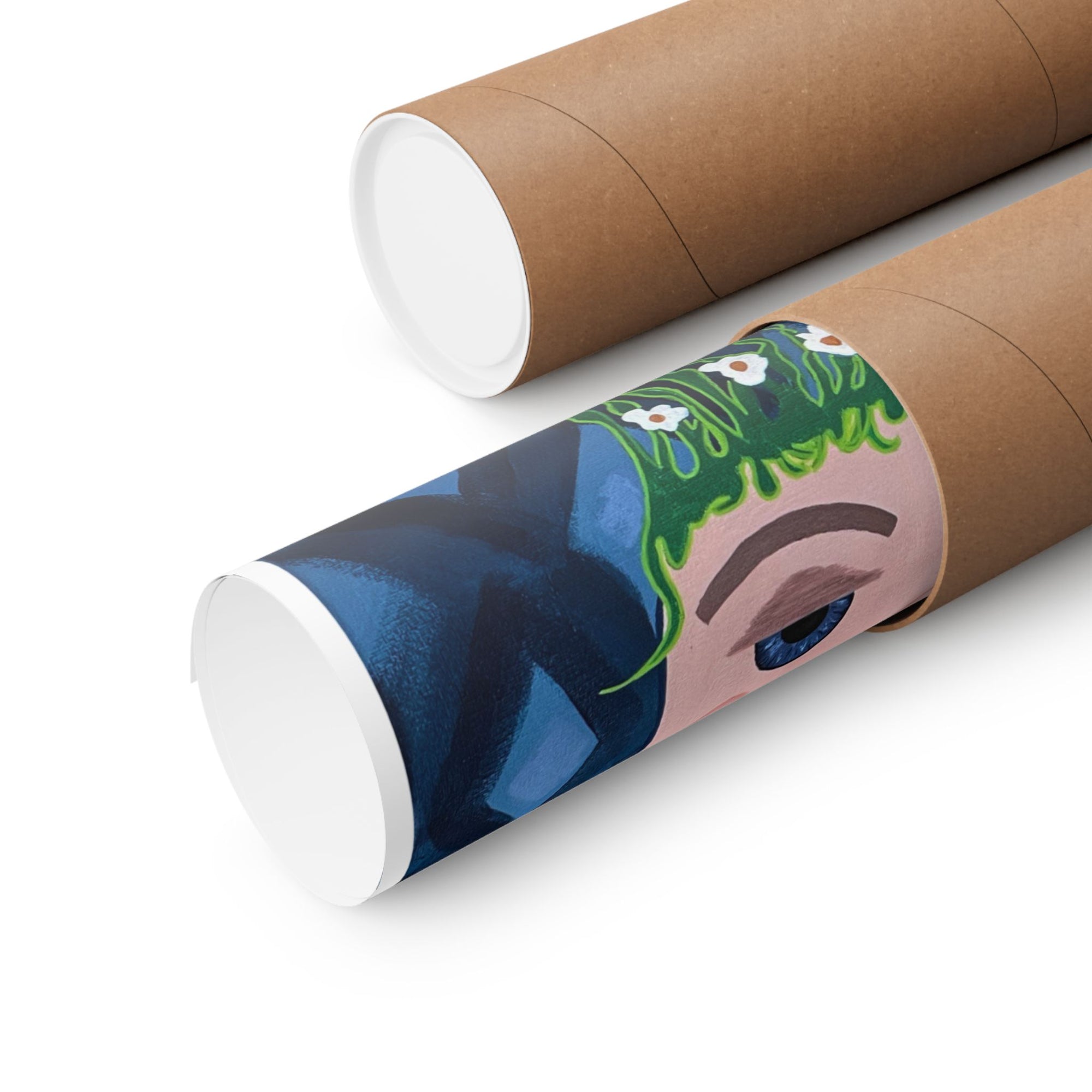 Garden Kiss Matte Vertical Print