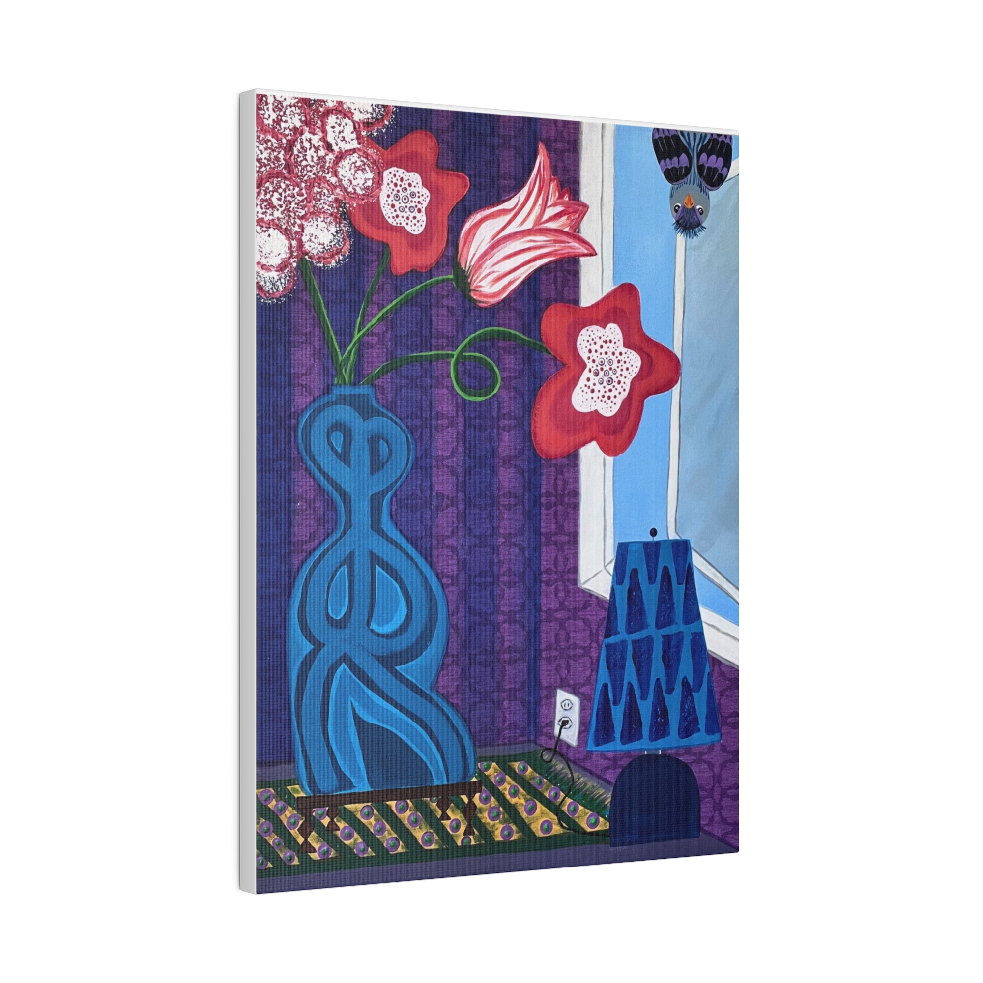 Peekaboo Canvas, Stretched