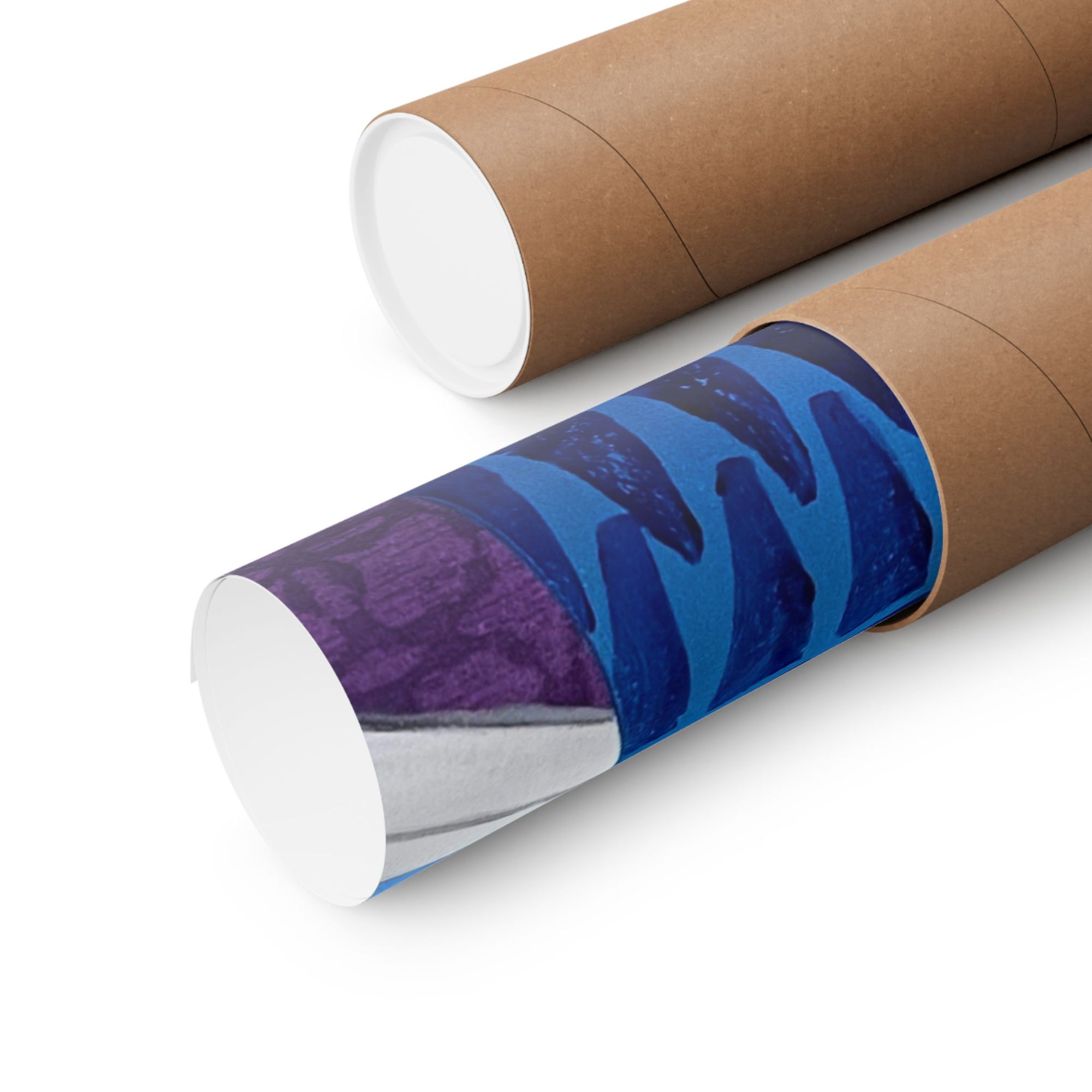 Peek a Boo Matte Vertical Print