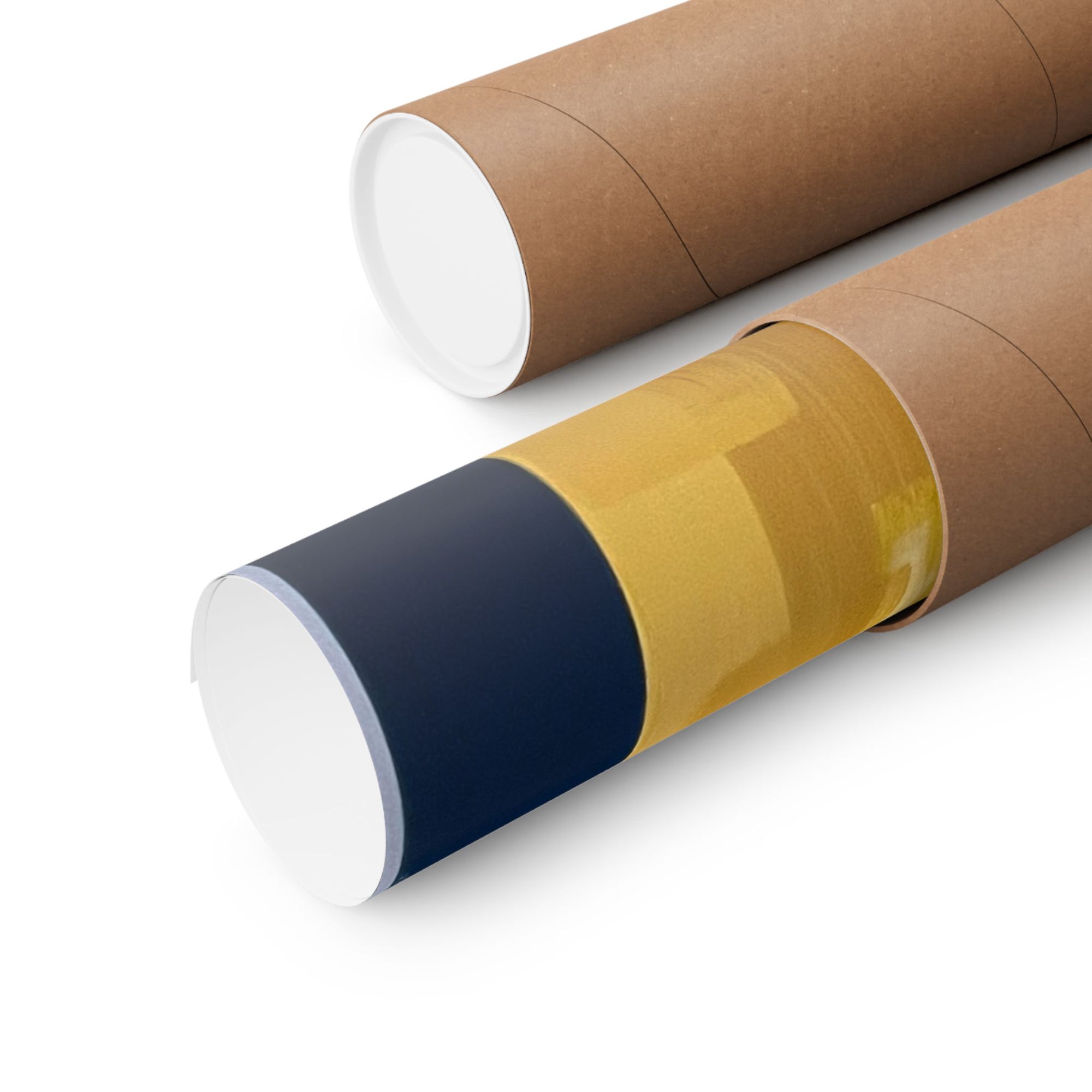 Curious Cat Matte Vertical Print