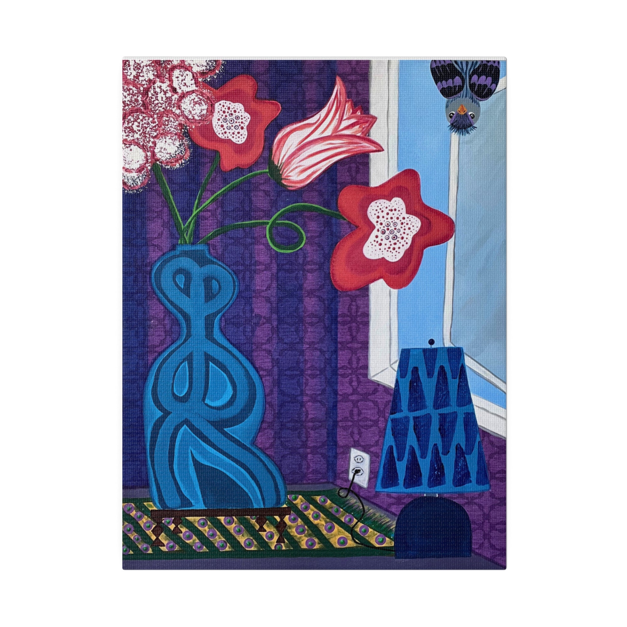 Peekaboo Canvas, Stretched