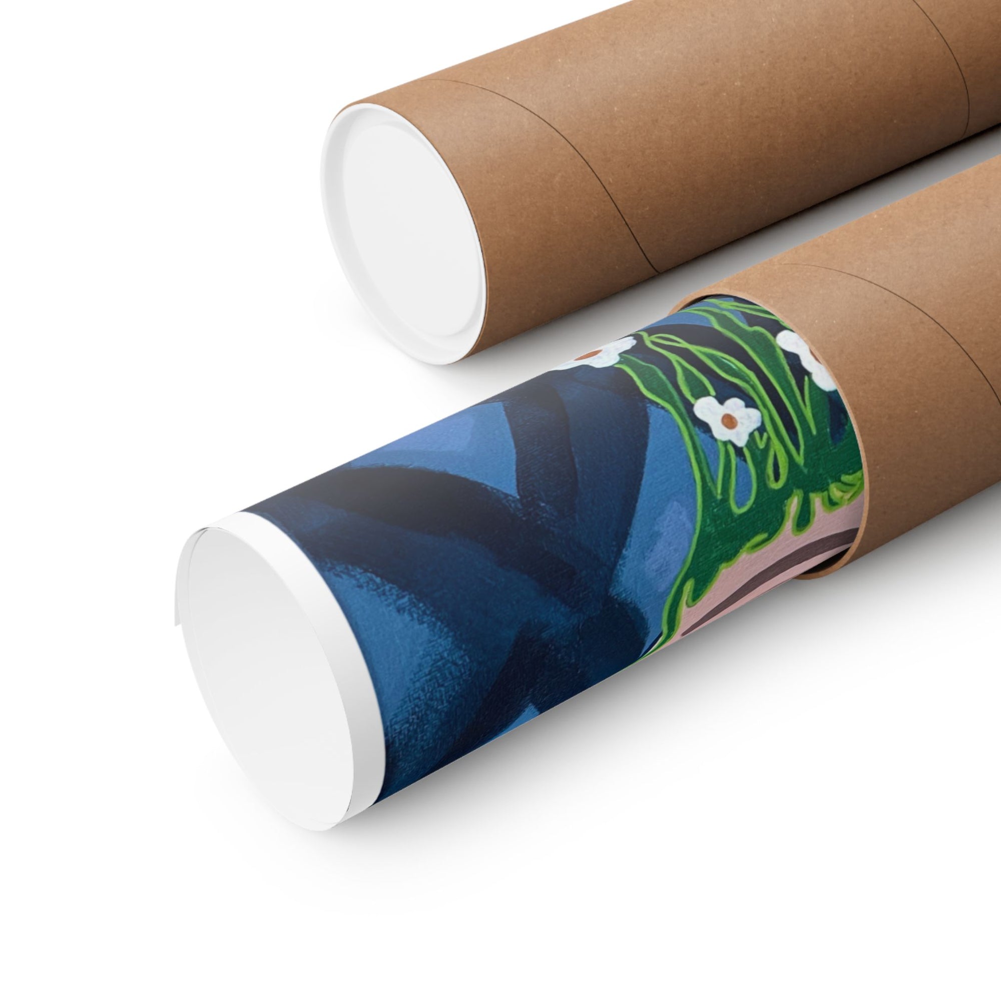 Garden Kiss Matte Vertical Print