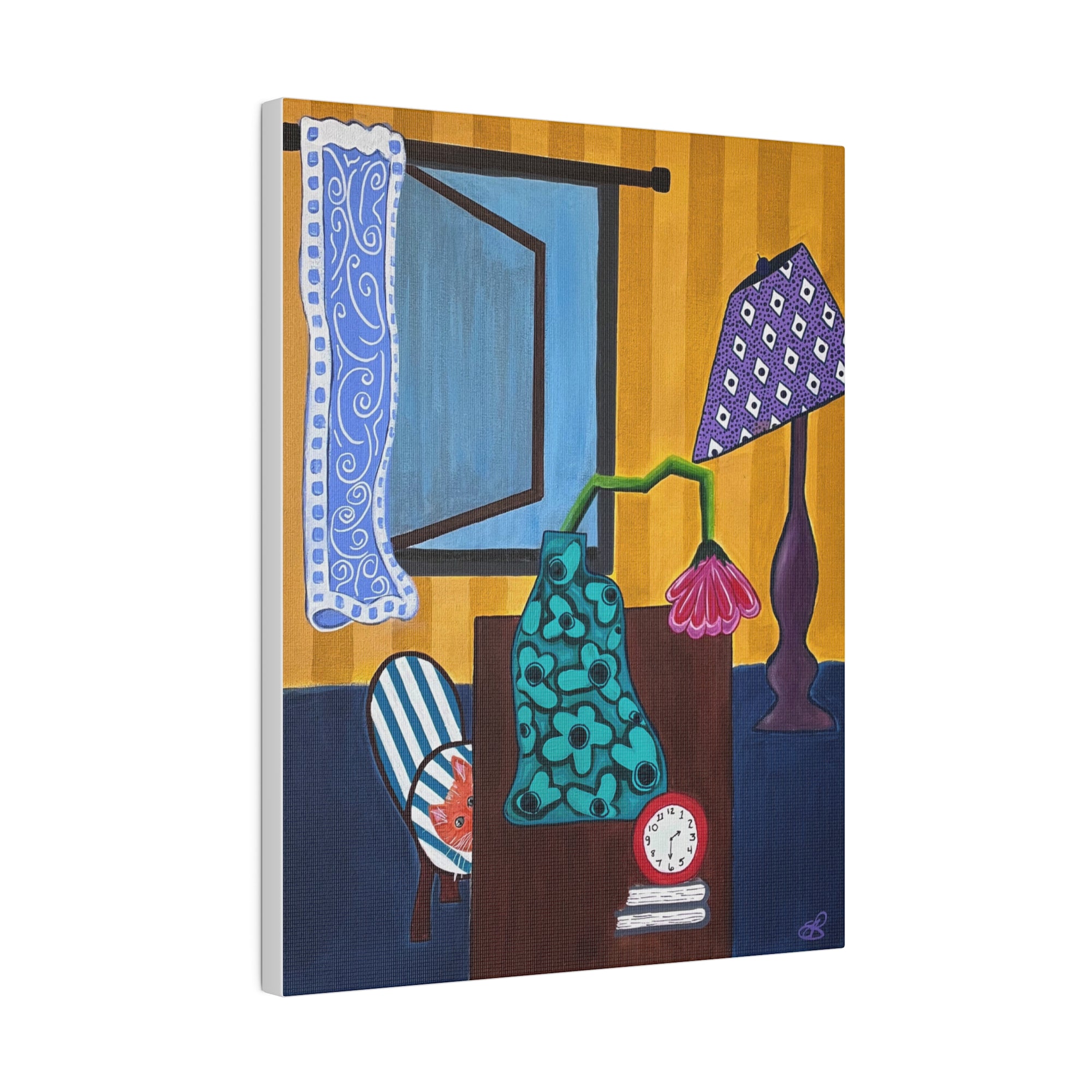 Mid-afternoon Playtime Canvas, Stretched