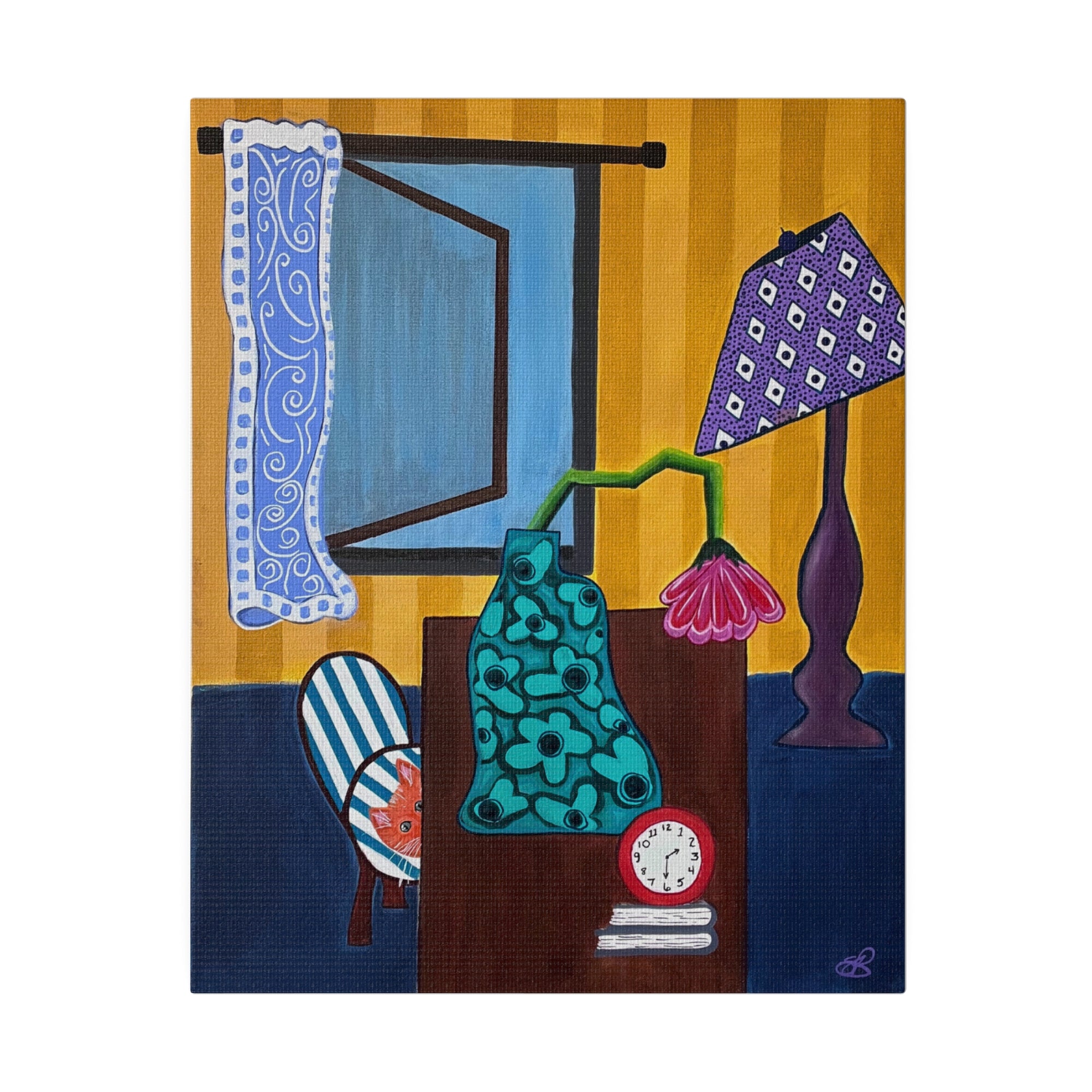 Mid-afternoon Playtime Canvas, Stretched