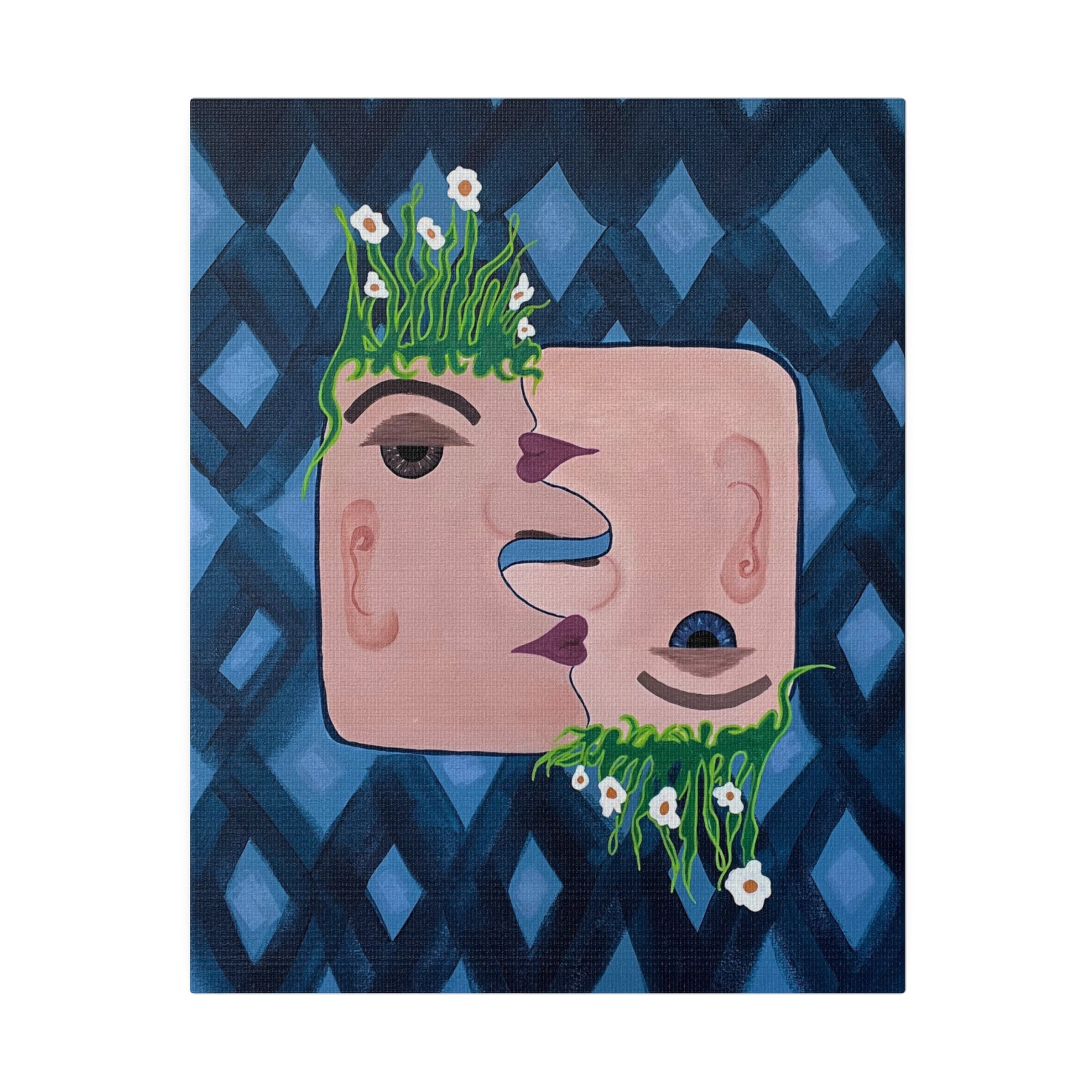 Garden Kiss Matte Canvas