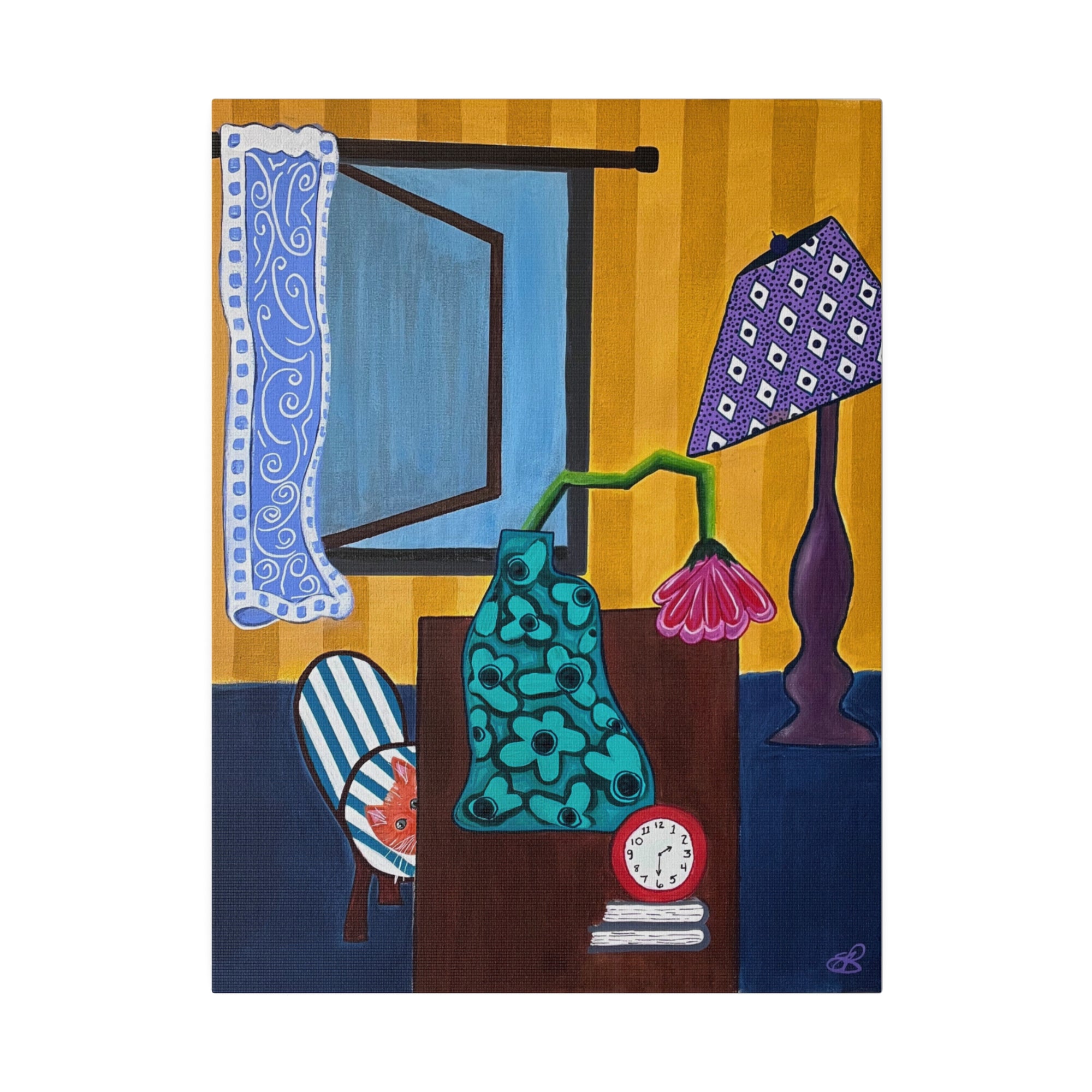 Mid-afternoon Playtime Canvas, Stretched