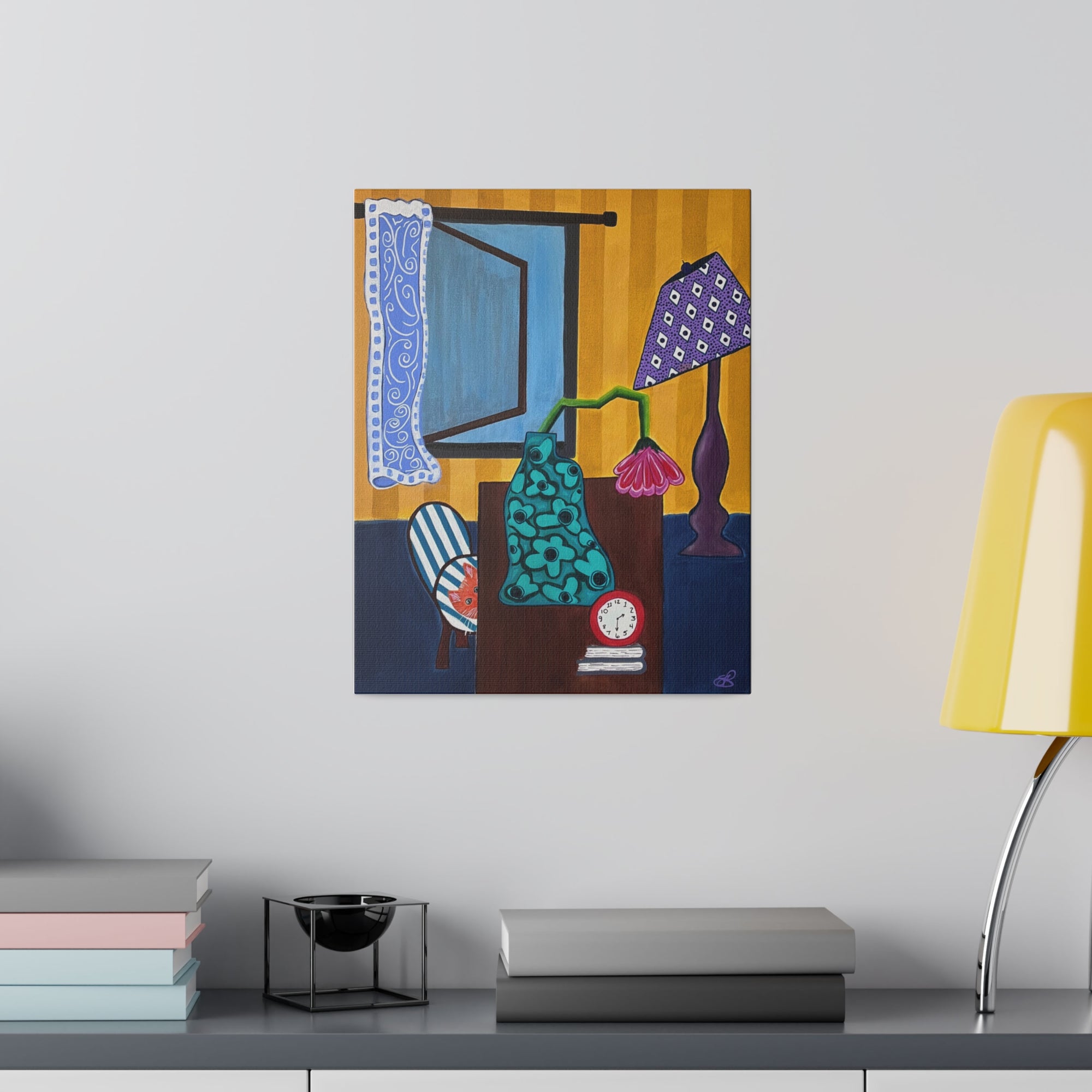 Mid-afternoon Playtime Canvas, Stretched