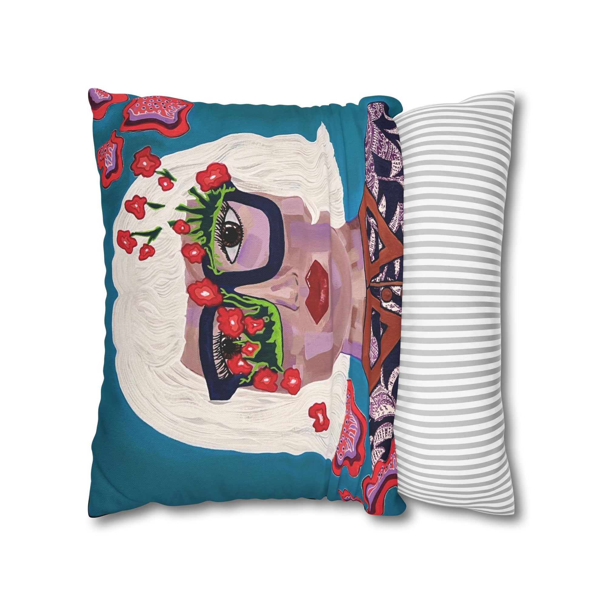 Daydreams Spun Polyester Square Pillow cover 18 x 18