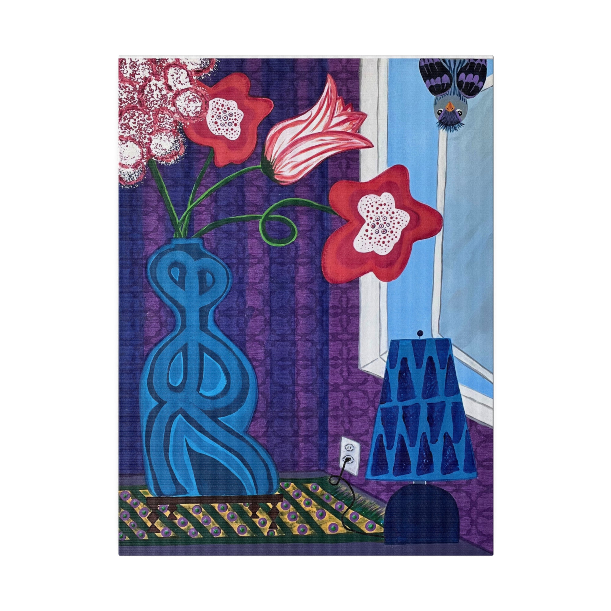 Peekaboo Canvas, Stretched