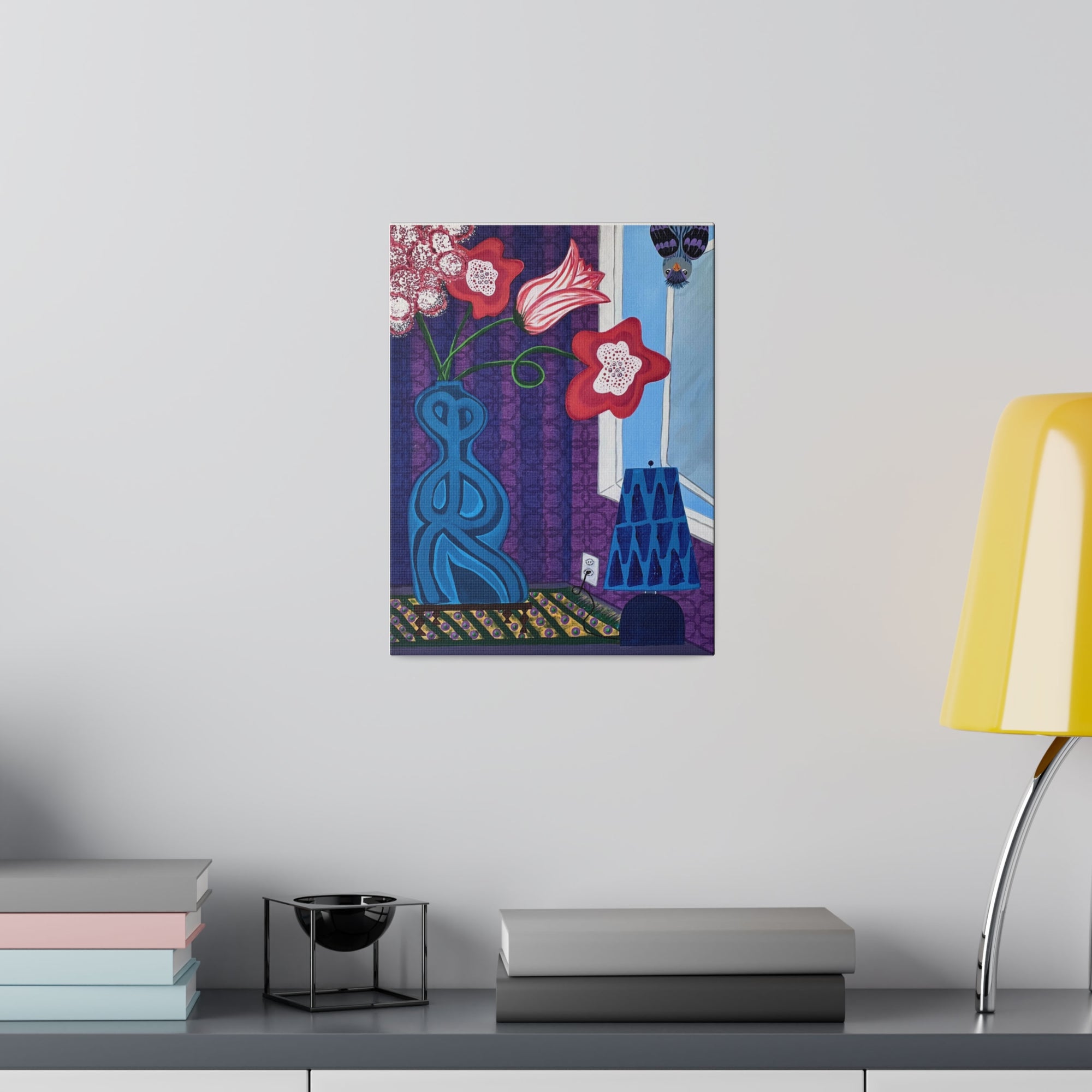 Peekaboo Canvas, Stretched