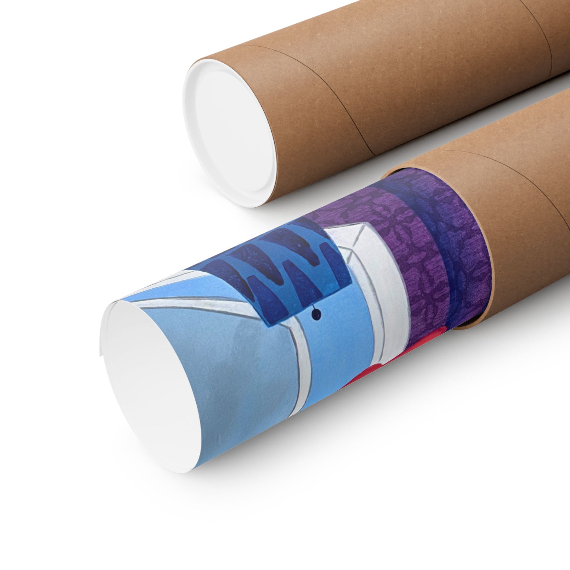 Peek a Boo Matte Vertical Print