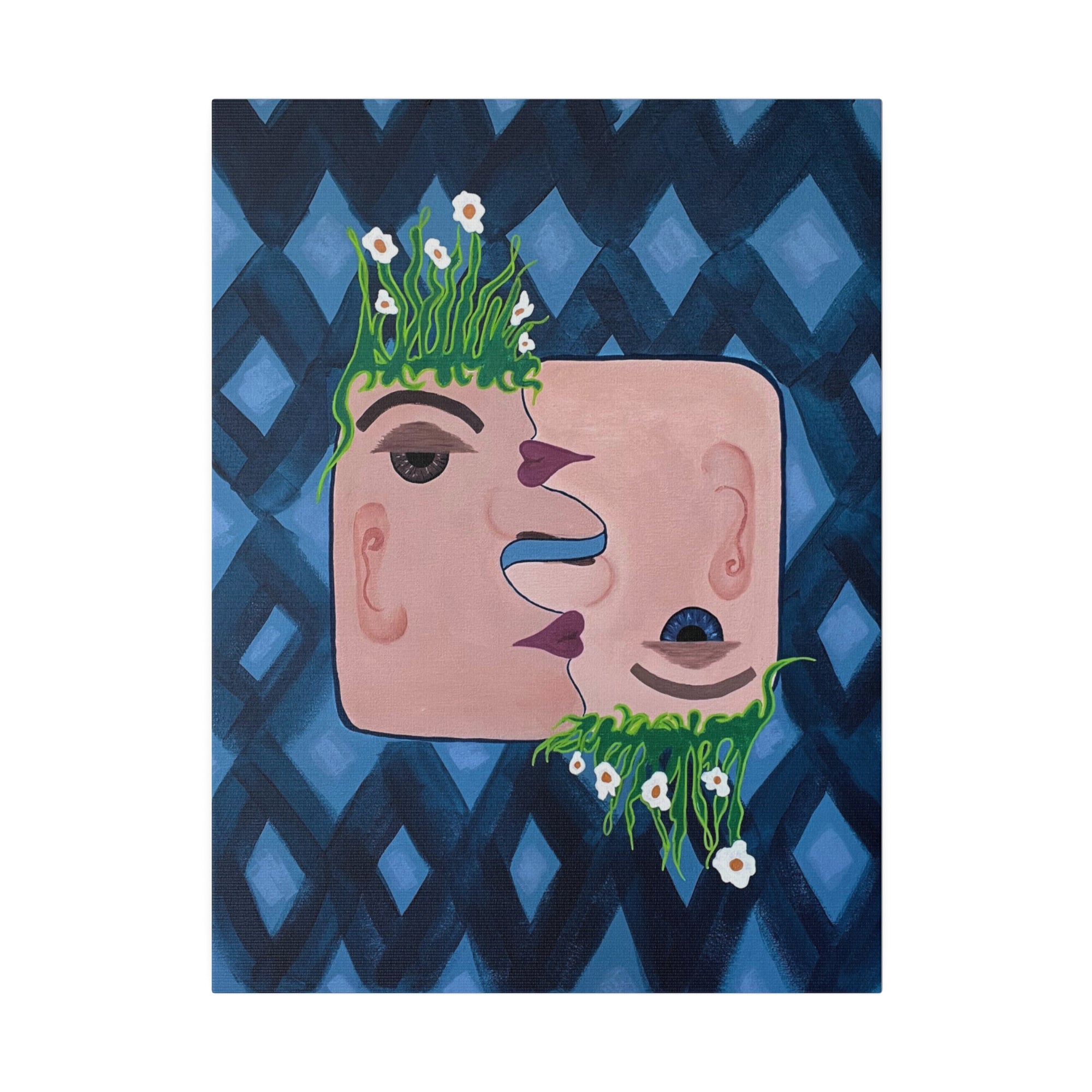 Garden Kiss Matte Canvas