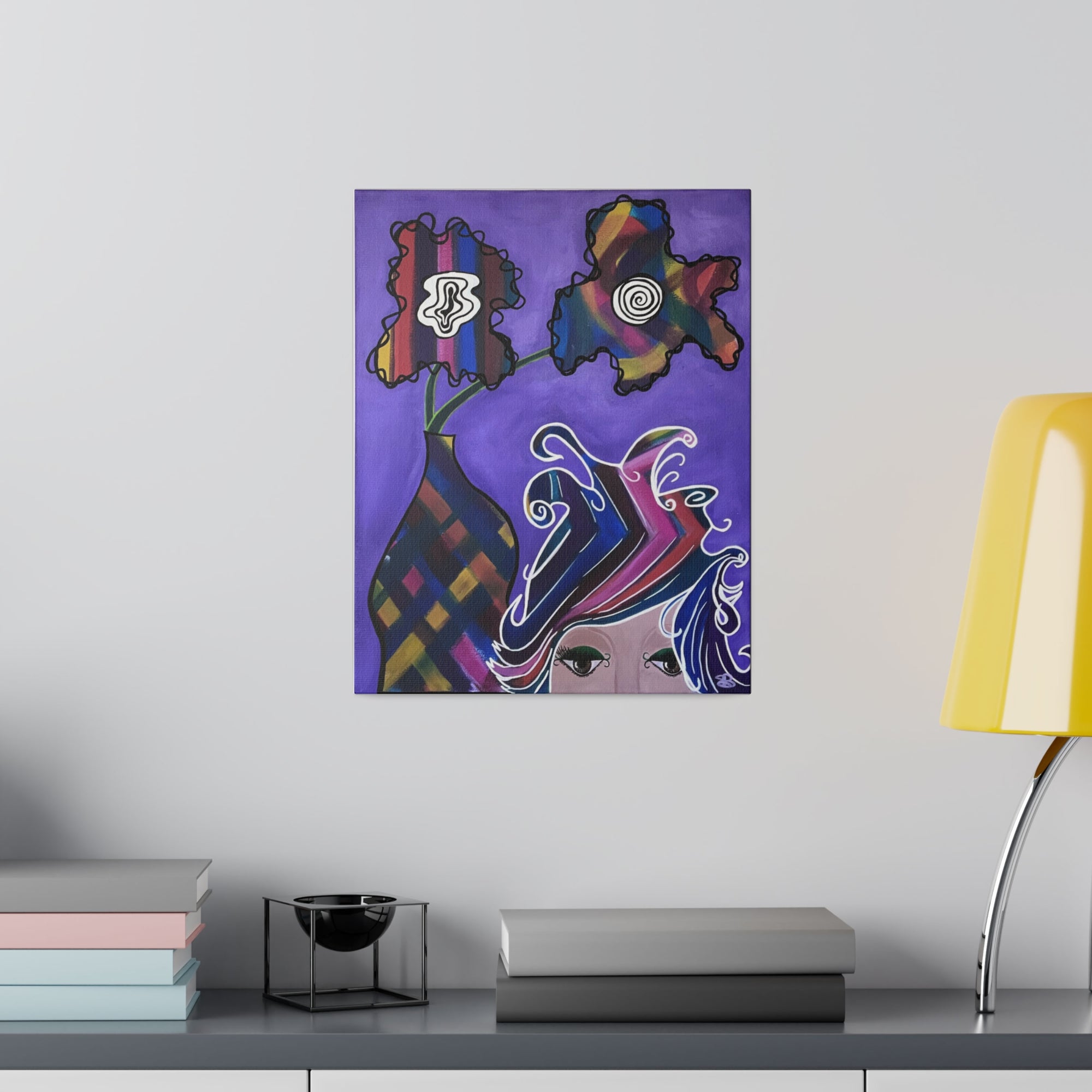 Kinky Hair Matte Canvas