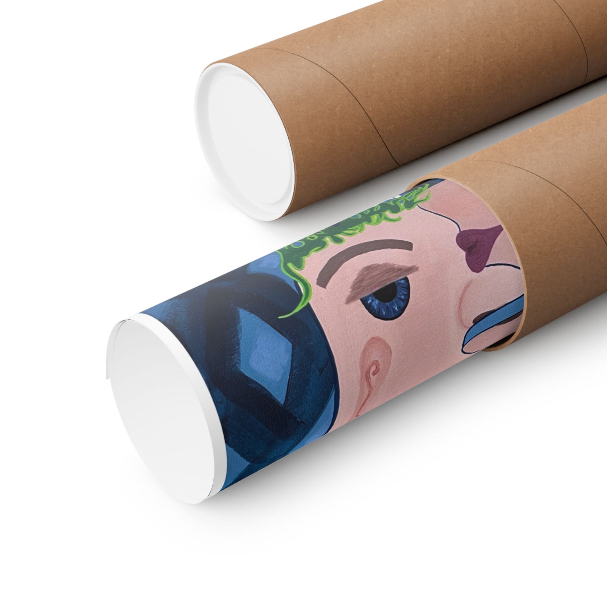 Garden Kiss Matte Vertical Print