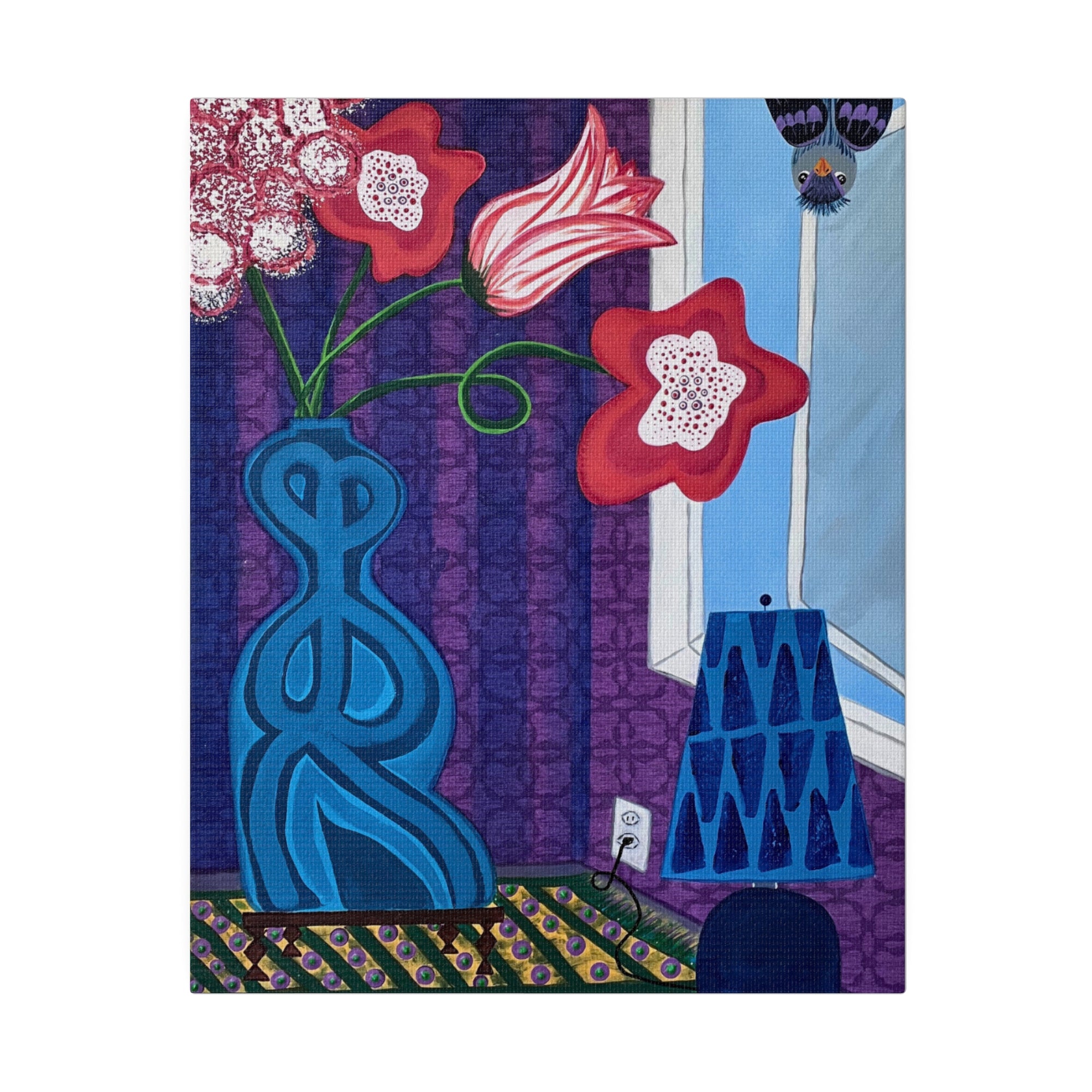 Peekaboo Canvas, Stretched