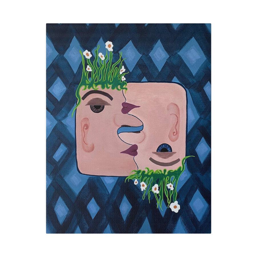 Garden Kiss Matte Canvas