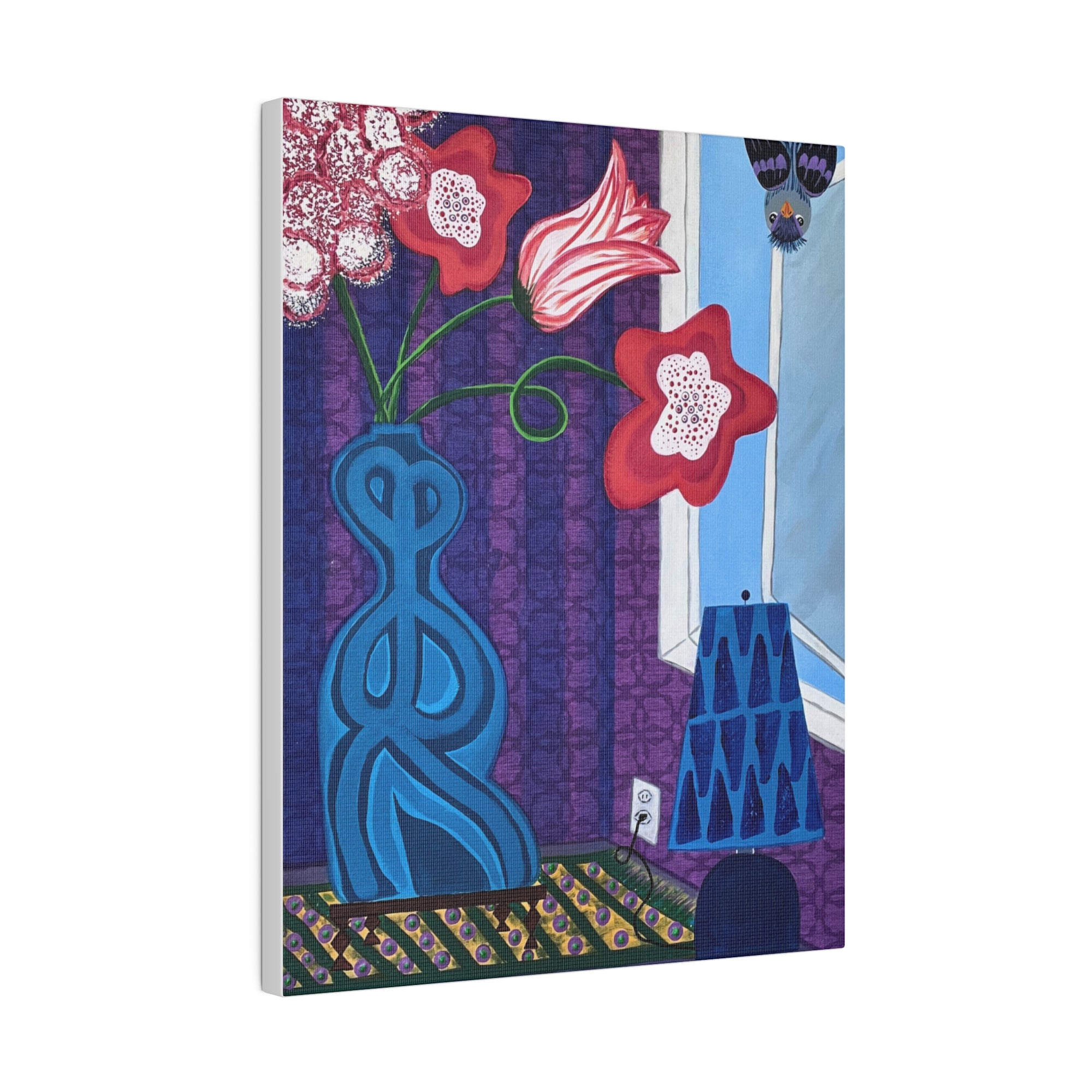 Peekaboo Canvas, Stretched