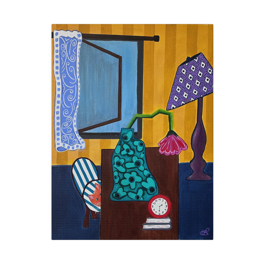 Mid-afternoon Playtime Canvas, Stretched