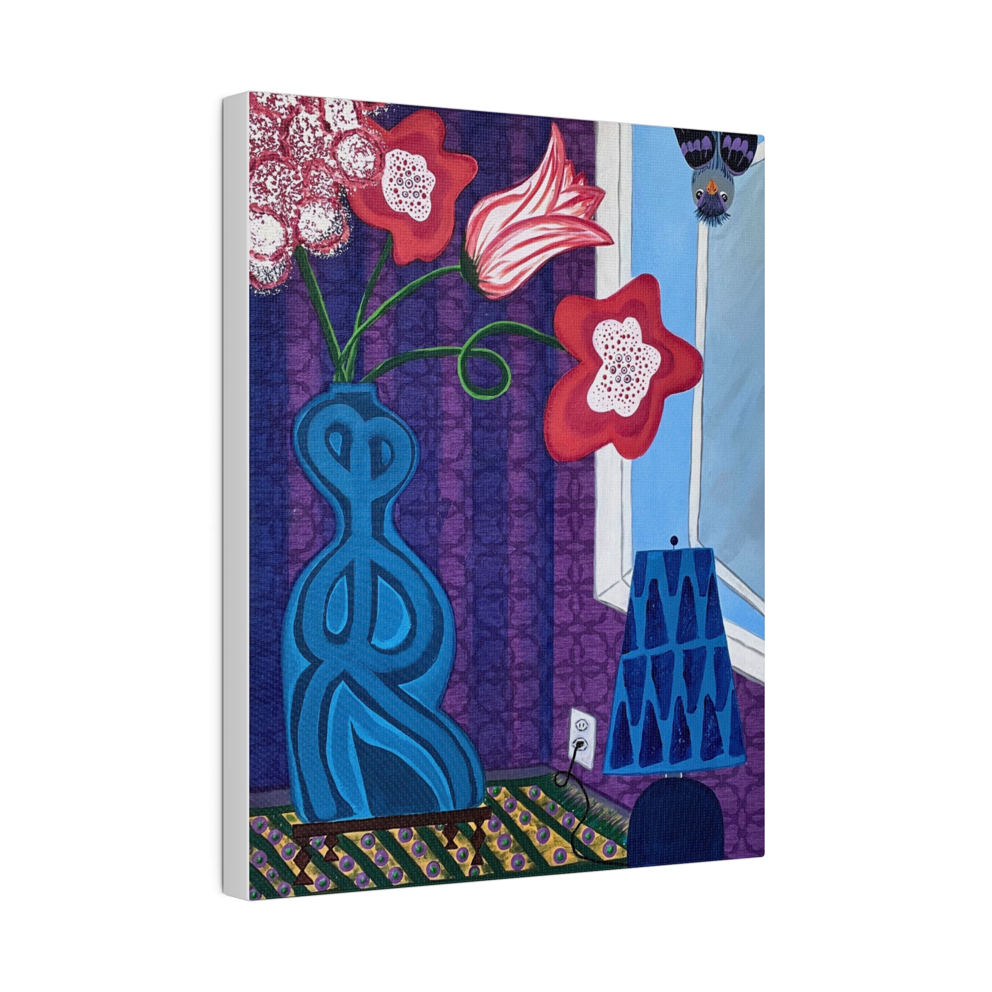 Peekaboo Canvas, Stretched