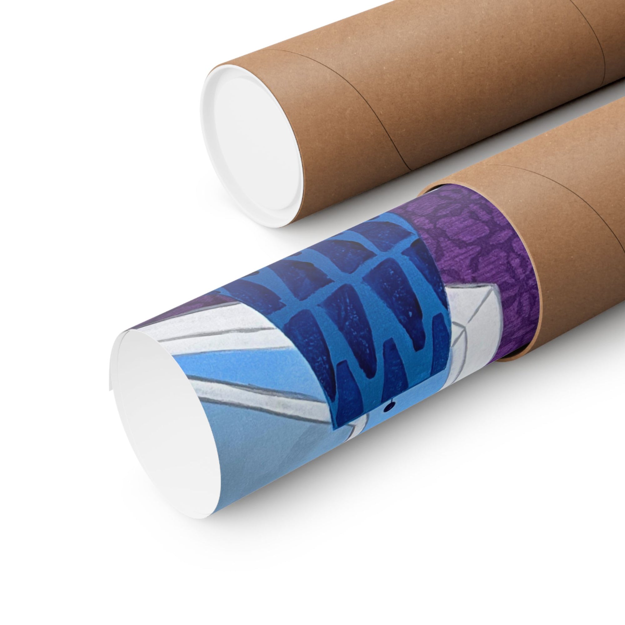 Peek a Boo Matte Vertical Print