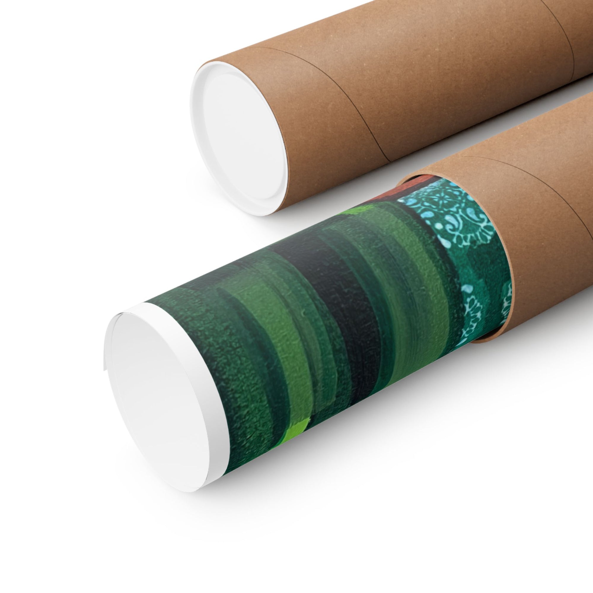 Feeling Blueberry Matte Vertical Print