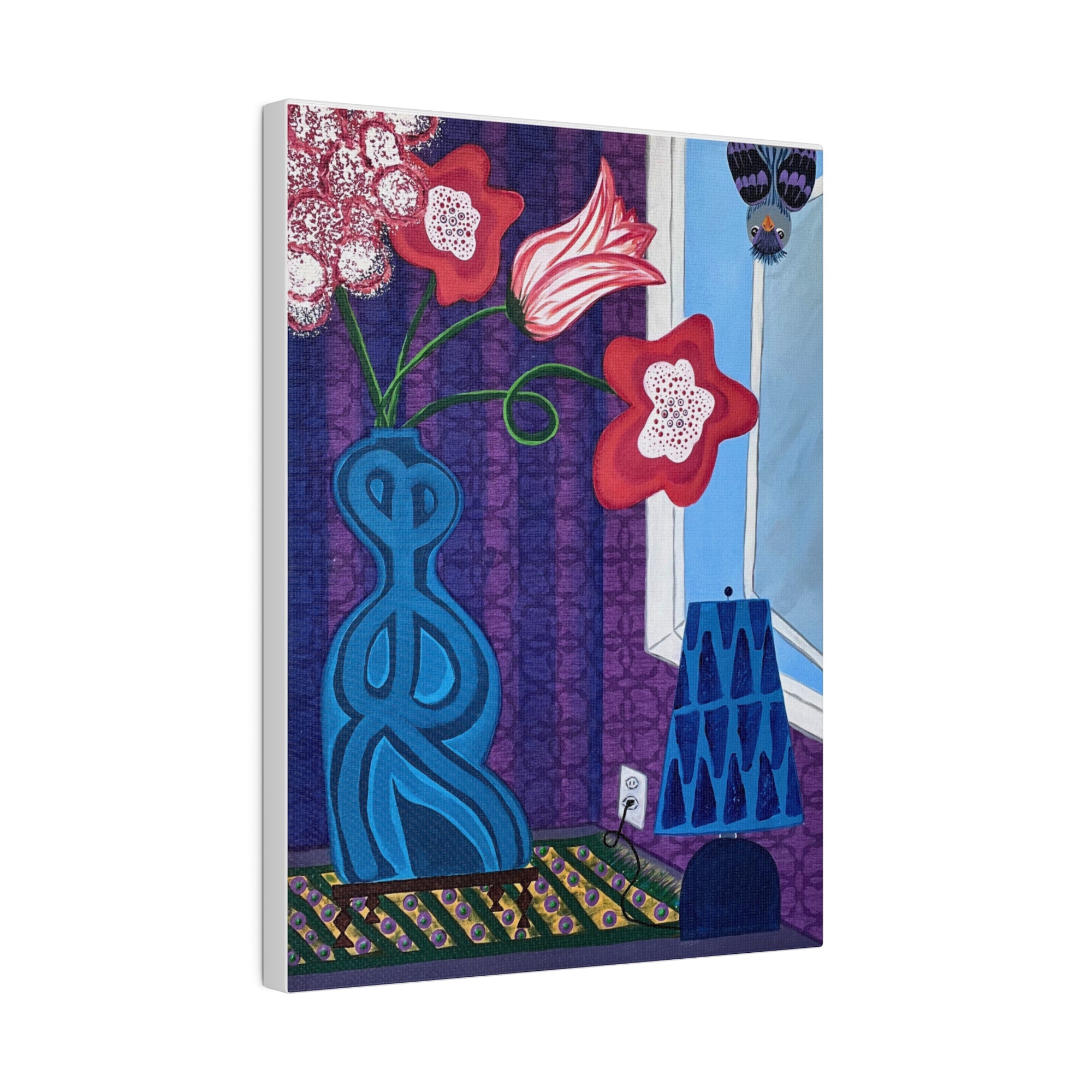 Peekaboo Canvas, Stretched